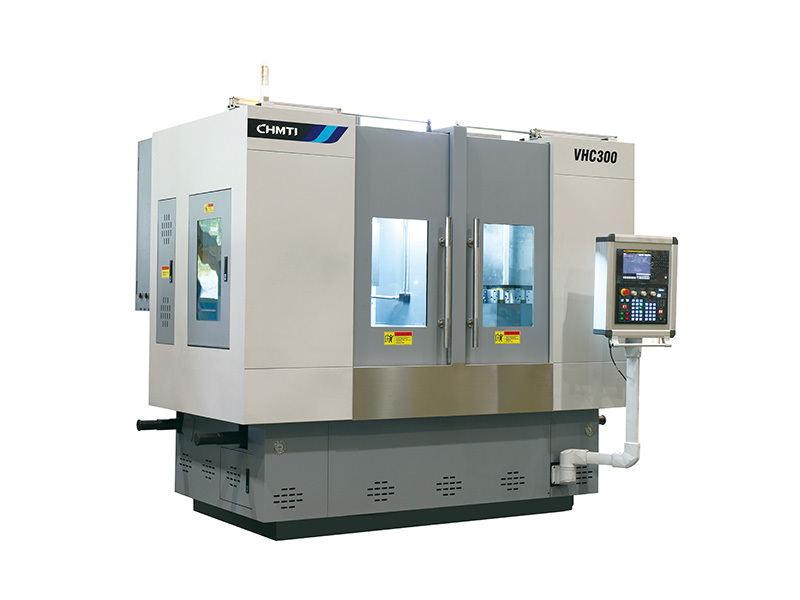 Double spindle vertical CNC lathe